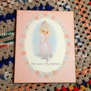 Vintage Precious Moments Wall Art